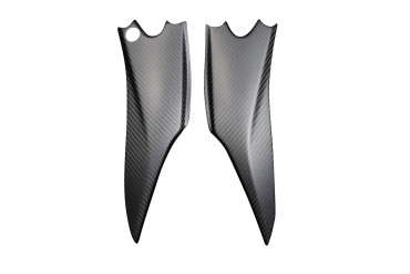 Carbon Seitenverkleidung für Suzuki GSX-R 600/750 2011-2014 Carbon+Fiberglas | Köper | Matt
