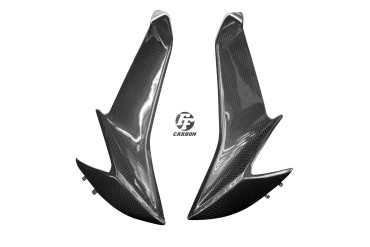 Carénage Latéral Carbone pour Suzuki GSX-S 750 2016- Carbone+Fibre de Verre | Toile Contraignant | Brillant