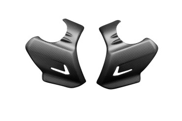 Rivestimento laterale Carbonio per Triumph Speed Twin 2021- 100% Carbonio | Tela | Opaco