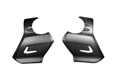 Rivestimento laterale Carbonio per Triumph Speed Twin 2021- Carbonio+Fibra di Vetro | Spigato | Opaco
