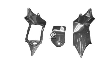 Carbon Seitenverkleidung für Triumph Sprint ST 1050 2005-2010 Carbon+Fiberglas | Leinwand | Glossy