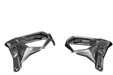 Rivestimento laterale Carbonio per Triumph Street Triple 2020- Carbonio+Fibra di Vetro | Tela | Brillante