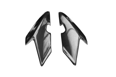 Carénage Latéral Carbone pour Triumph Street Triple 765 2017- Carbone+Fibre de Verre | Toile Contraignant | Brillant