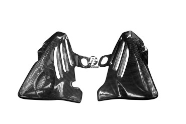 Carénage Latéral Carbone pour Triumph Street Triple 765 2017- Carbone+Fibre de Verre | Toile Contraignant | Brillant