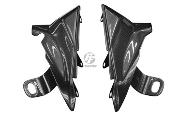 Carenado lateral Carbono por Triumph Street Triple 765 2020- Carbono+Fibra de Vidrio | Patron Sencillo | Brillante