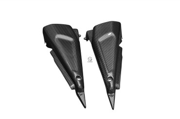 Rivestimento laterale Carbonio per Yamaha FZS1000 2001-2005 Carbonio+Fibra di Vetro | Spigato | Brillante