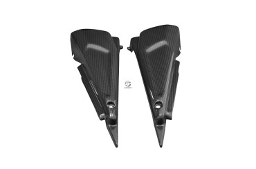 Rivestimento laterale Carbonio per Yamaha FZS1000 2001-2005 Carbonio+Fibra di Vetro | Tela | Brillante