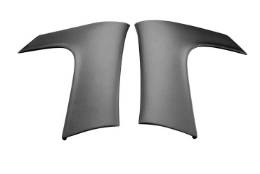 Rivestimento laterale Carbonio per Yamaha Tmax 500 2008-2011 Carbonio+Fibra di Vetro | Spigato | Opaco