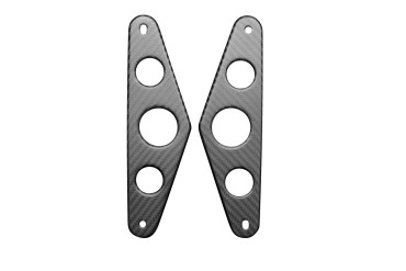 Carenado lateral Carbono por Yamaha XSR 900 Carbono+Fibra de Vidrio | Patron Enlazado | Opaco