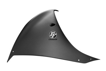 Carbon Seitenverkleidung für Yamaha YZF-R1 2009-2014 100% Carbon | Köper | Matt