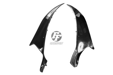 Carbon Seitenverkleidung für Yamaha YZF-R6 2006-2007 Carbon+Fiberglas | Leinwand | Glossy