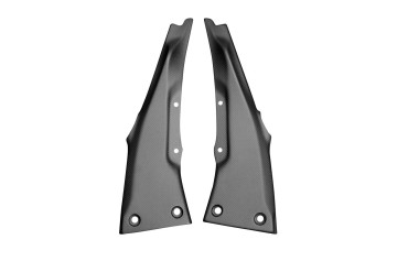 Carbon Seitenverkleidung unter Sitz (Cover) für Kawasaki ZX-10R 2016- Carbon+Fiberglas | Leinwand | Matt