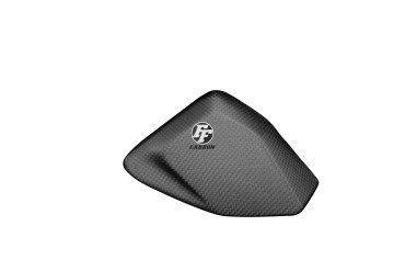 Carenado lateral debajo de asiento (parte a la izquierda) Carbono por BMW R1200R 2015 Carbono+Fibra de Vidrio | Patron Sencillo | Opaco