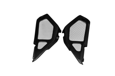 Carenatura laterale sotto il sedile Carbonio per Aprilia RSV Mille Tuono 2003-2005 Carbonio+Fibra di Vetro | Tela | Brillante