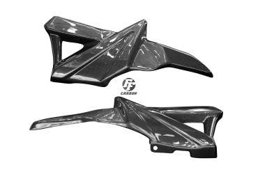 Carénage Latéral au-dessous selle Carbone pour BMW K1200R/1300R 