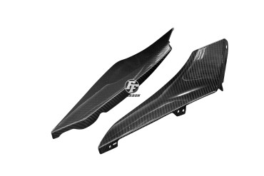 Carenatura laterale sotto il sedile Carbonio per BMW R1200S Carbonio+Fibra di Vetro | Spigato | Brillante