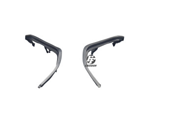 Carenatura laterale sotto il sedile Carbonio per Ducati Multistrada 1200 2015-2017 / 1200S Touring / 1260 2018- 100% Carbonio | Tela | Opaco