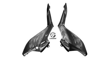 Carenatura laterale sotto il sedile Carbonio per Ducati Supersport 939 2017-2020 / 950 2021- Carbonio+Fibra di Vetro | Tela | Brillante