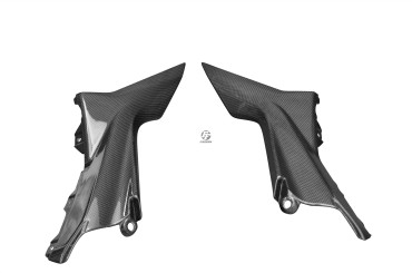 Carenatura laterale sotto il sedile Carbonio per MV Agusta Brutale 675/800 2013-2015 Carbonio+Fibra di Vetro | Tela | Brillante