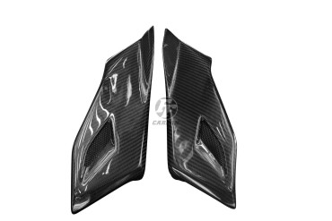 Carbon Seitenverkleidung unter Sitz für MV Agusta Brutale 920 / 990 / 1090 Carbon+Fiberglas | Köper | Glossy