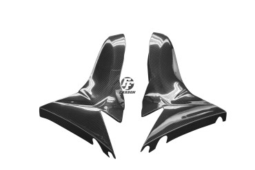 Carenatura laterale sotto il sedile Carbonio per Suzuki GSX-R 1000 2009-2015 Carbonio+Fibra di Vetro | Tela | Brillante
