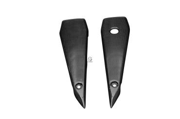 Carenatura laterale sotto il sedile Carbonio per Yamaha FZ1-S / FZ1-N (No ABS) Carbonio+Fibra di Vetro | Tela | Brillante
