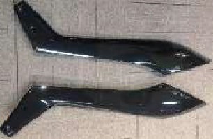 Carenatura laterale sotto il sedile Carbonio per Yamaha Tmax 560 2017-2021 