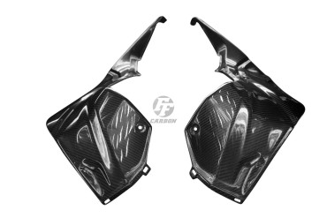 Carénage Latéral au-dessous réservoir Carbone pour BMW S 1000 RR 2019- / M 1000 RR 2021- 100% Carbone | Toile Sergé | Brillant