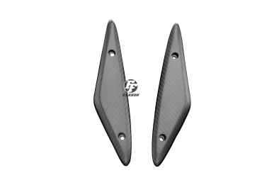 Carenatura laterale sotto il serbatoio Carbonio per Ducati Hyperstrada / Hypermotard 821 2013-2015 939 2016- 100% Carbonio | Spigato | Opaco