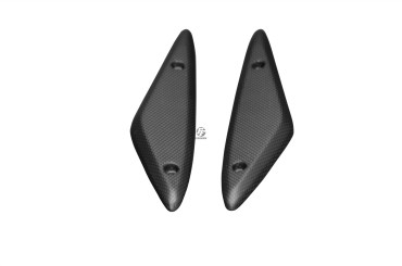 Carbon Seitenverkleidung unter Tank für Ducati Hyperstrada / Hypermotard 821 2013-2015 939 2016- Carbon+Fiberglas | Leinwand | Matt