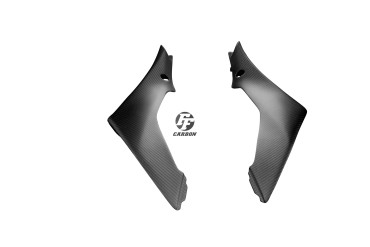 Carbon Seitenverkleidung unter Tank für Suzuki GSX-R 1000 2007-2008 Carbon+Fiberglas | Köper | Matt