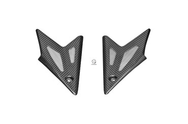 Carenatura laterale sotto il serbatoio Carbonio per Triumph Speed Triple 1050 2008-2010 