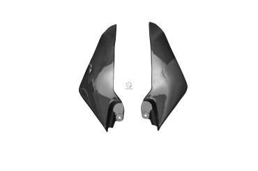 Carenatura laterale sotto il serbatoio Carbonio per Yamaha YZF-R6 2008-2016 Carbonio+Fibra di Vetro | Tela | Brillante
