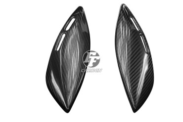 Carbon Seitenverkleidung unter Tank zum Kleben für Kawasaki Z900 RS 100% Carbon | Köper | Glossy