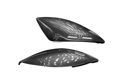 Carbon Seitenverkleidung unter Tank zum Kleben für Kawasaki Z900 RS Carbon+Fiberglas | Leinwand | Glossy