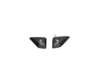Carbon Lateral Tank Angles for KTM RC8 / R 2008-2015 100% Carbon | Twill Weave | Matt