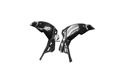 Capot de Selle (parties latérales) Carbone pour Kawasaki ZX6R 2013- 