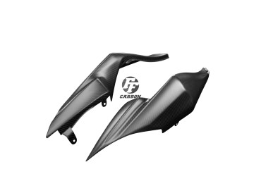 Carenado al asciento (partes laterales) Carbono por Kawasaki ZX6R 636 2009-2012 