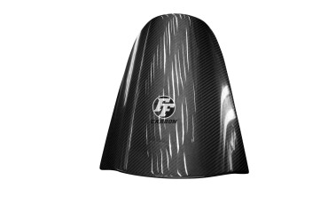 Capot de Selle Carbone pour Kawasaki ZX 12 R 2002-2005 Carbone+Fibre de Verre | Toile Sergé | Brillant
