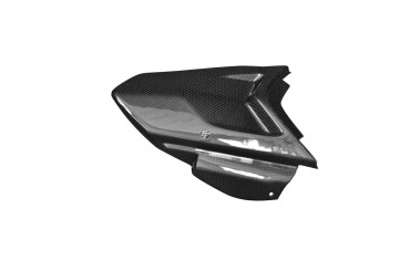 Carenado al asciento Carbono por Suzuki B-King 1300 2007-2012 Carbono+Fibra de Vidrio | Patron Sencillo | Brillante
