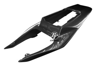 Carenado al asciento Carbono por Yamaha R1 02-03 Carbono+Fibra de Vidrio | Patron Enlazado | Brillante