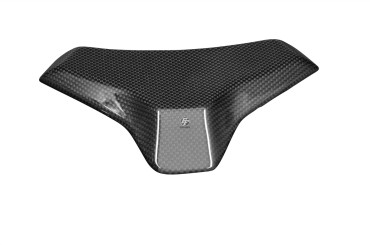 Cuscinetto del sedile Carbonio per Ducati 1098 / 1198 / 848 Carbonio+Fibra di Vetro | Tela | Brillante