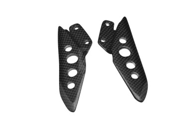 Carbon Sozius Fersenschützer für Ducati Multistrada 1000 DS / 1100 Carbon+Fiberglas | Leinwand | Glossy