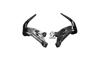 Agarres de pasajero Carbono por KTM 1290 Super Adventure 2017-2020 100% Carbono | Patron Enlazado | Brillante