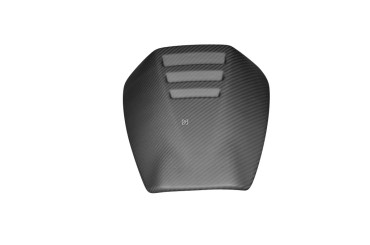Coprisedile passeggero Carbonio per Aprilia RSV Mille 2001-2003 / Tuono 2002-2005 100% Carbonio | Spigato | Opaco