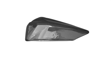 Carbon Pillion Seat Cover for Ducati Panigale 899 / 1199 Carbon+Fibreglass | Plain Weave | Glossy