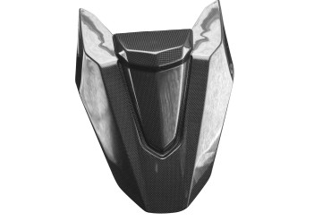 Capot de Selle Passager Carbone pour Honda CB 650R / CBR 650 R 2019-2020 Carbone+Fibre de Verre | Toile Contraignant | Brillant