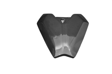 Carbon Pillion Seat Cover for Kawasaki Z1000 2014-2018 Carbon+Fibreglass | Plain Weave | Glossy