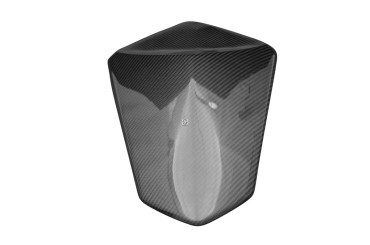 Cubierta de asiento de pasajero Carbono por Kawasaki Z750R 100% Carbono | Patron Enlazado | Brillante