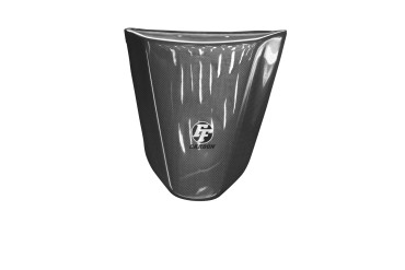 Cubierta de asiento de pasajero Carbono por Kawasaki ZX 10R 2008-2009 Carbono+Fibra de Vidrio | Patron Enlazado | Brillante